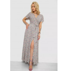 Сарафан із квітковим принтом на запах, колір різноколір, 241R185