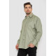 Рубашка мужская классическая, цвет оливковый, 244R332.