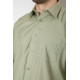 Рубашка мужская классическая, цвет оливковый, 244R332.