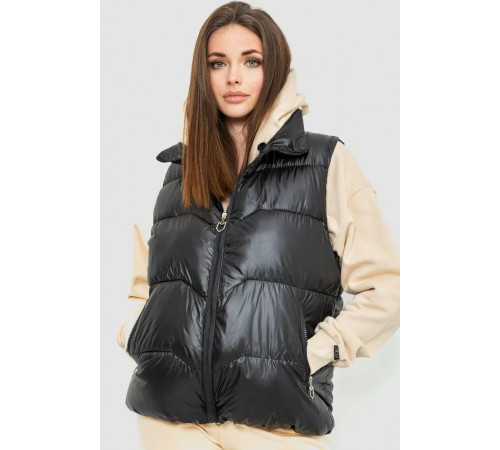Жилет жіночий, колір чорний, 244R7011