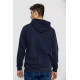 Худой мужской на флисе с капюшоном, цвет темно-синий, 244R2196