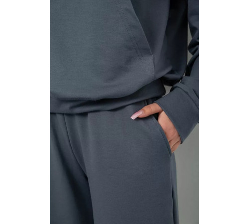 Спортивний костюм жіночий, колір темно-сірий, 241R2001-11