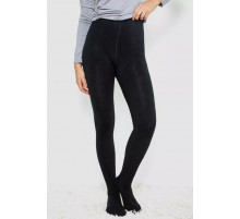 Колготы женские утепленные кашемировые, цвет черный, 139R1140.