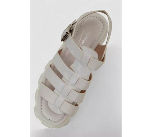 Босоніжки жіночі, колір білий, 243R9206