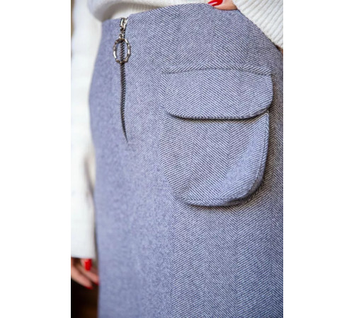 Спідниця, колір сірий, 119R137V