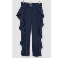 Штани дитячі ошатні, колір синій, 247R3824