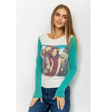 Свитшот жіночий, колір оливково-молочний, 167R731