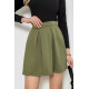 Спідниця, колір хакі, 244R101