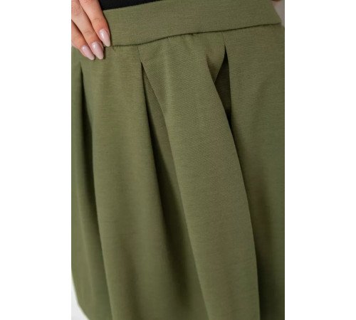 Спідниця, колір хакі, 244R101