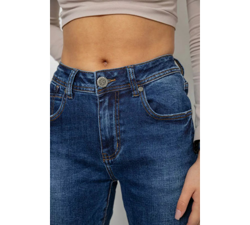 Джинси жіночі стрейч, колір синій, 238R7004