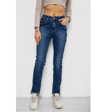 Джинсы женские стрейч, цвет синий, 238R7004