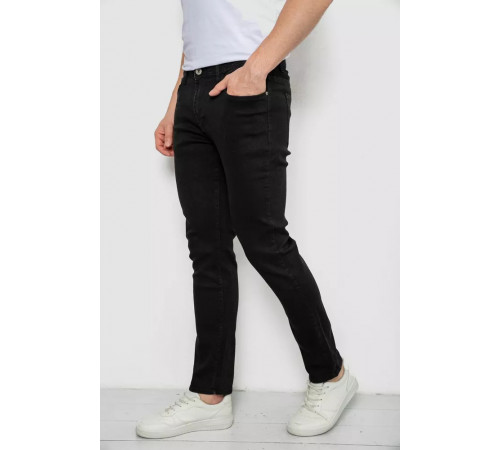 Джинсы мужские, цвет черный, 244R8350.
