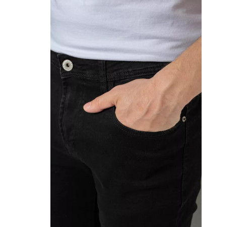 Джинсы мужские, цвет черный, 244R8350.