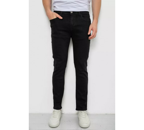 Джинсы мужские, цвет черный, 244R8350.