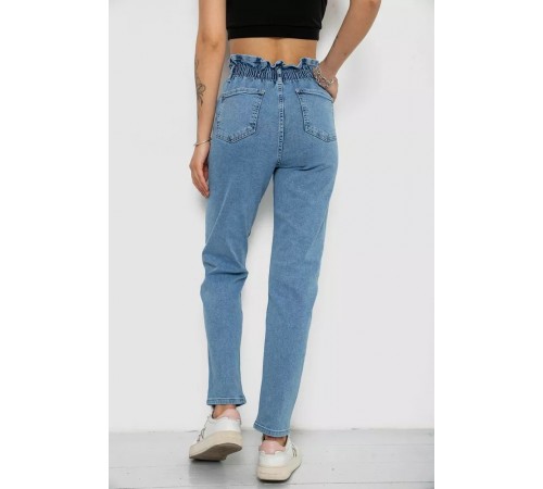 Джинси жіночі Mom-fit, колір блакитний, 244R1640S20 Джинси жіночі Mom-fit, колір блакитний, 244R1640S20
