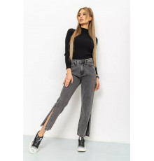 Джинси жіночі MOM, колір сірий, 164R413