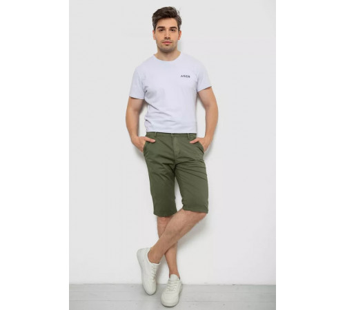 Шорты мужские, цвет хаки, 244RLS24-0180