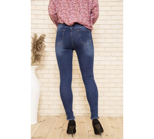 Джинсы женские скинные, Синие, 164R9011