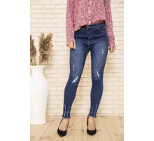 Джинси жіночі скінні, Сині, 164R9011