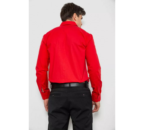 Сорочка чоловіча з довгим рукавом, колір червоний, 214R7009