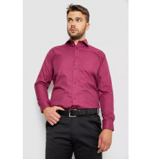 Рубашка мужская, цвет бордовый, 244R881