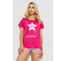 Пижама женская, цвет малиновый, 243R50713.