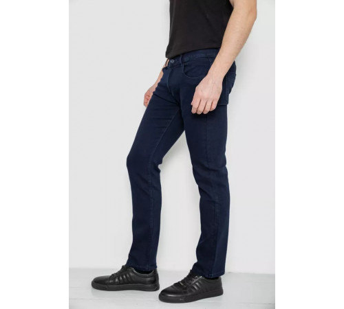 Джинси чоловічі, колір темно-синій, 244R1041