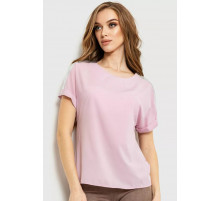 Блуза повседневная, цвет светло-сиреневый, 230R101-2.