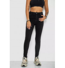 Джинсы женские, цвет черный, 244R2021-23