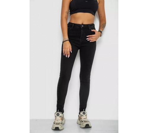 Джинси жіночі, колір чорний, 244R2021-23