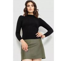 Гольф женский однотонный, цвет черный, 204R016