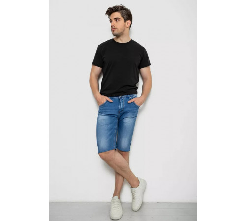 Шорты мужские джинсовые, цвет синий, 244RK7132.
