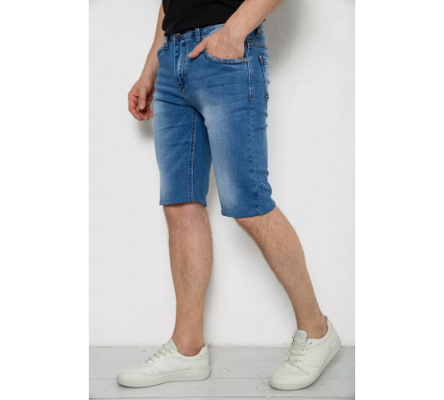 Шорты мужские джинсовые, цвет синий, 244RK7132.