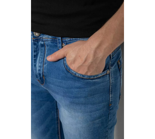 Шорты мужские джинсовые, цвет синий, 244RK7132.