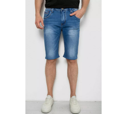 Шорты мужские джинсовые, цвет синий, 244RK7132.