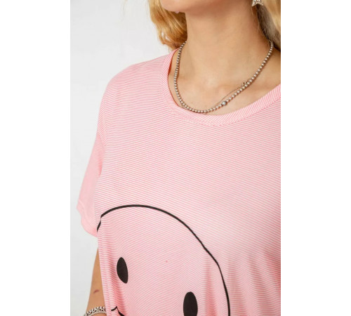 Ночная рубашка, цвет розово-белый, 238R335-2.