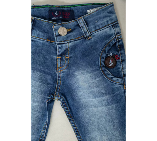 Джинси дитячі для хлопчиків, колір синій, 247R7401