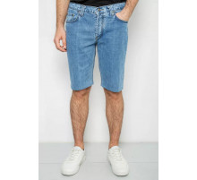 Шорты мужские джинсовые, цвет голубой, 238R2023-2.