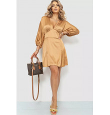 Сукня, колір темно-бежевий, 115R0463-3