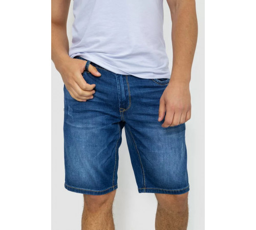 Джинсові шорти чоловічі, колір синій, 244R5A-050