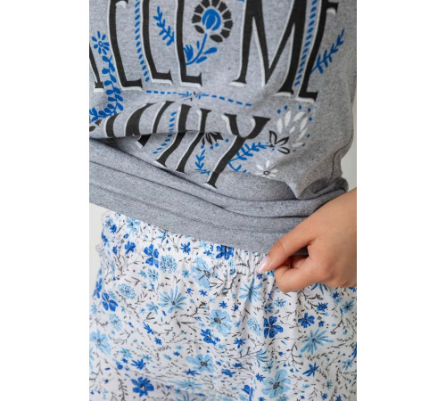 Пижама женская, цвет серый, 243R2527