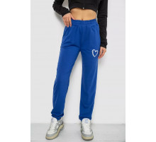 Спортивные брюки женские, цвет электрик, 238R324