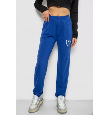 Спортивні штани жіночі, колір електрик, 238R324