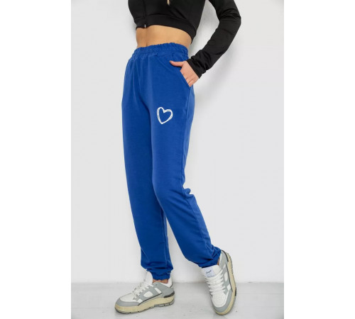 Спортивні штани жіночі, колір електрик, 238R324