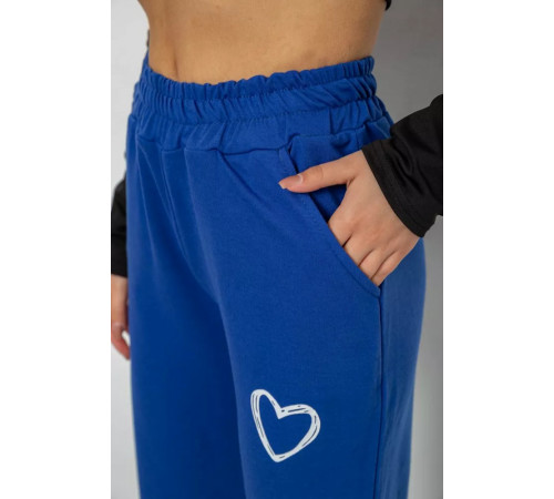 Спортивні штани жіночі, колір електрик, 238R324