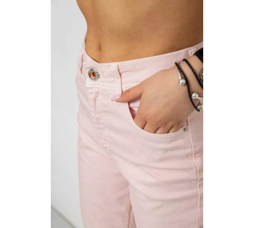 Джинси жіночі Mom's, колір пудровий, 182R1471