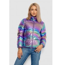Куртка женская демисезонная плащевка, цвет разноцветный, 243R2022.