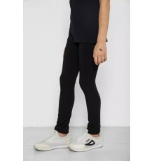 Лосины на меху для девочек, цвет черный, 139R9931