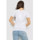 Женская футболка с принтом, цвет белый, 244R509