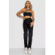 Джинсы женские, цвет черный, 244R920-6
